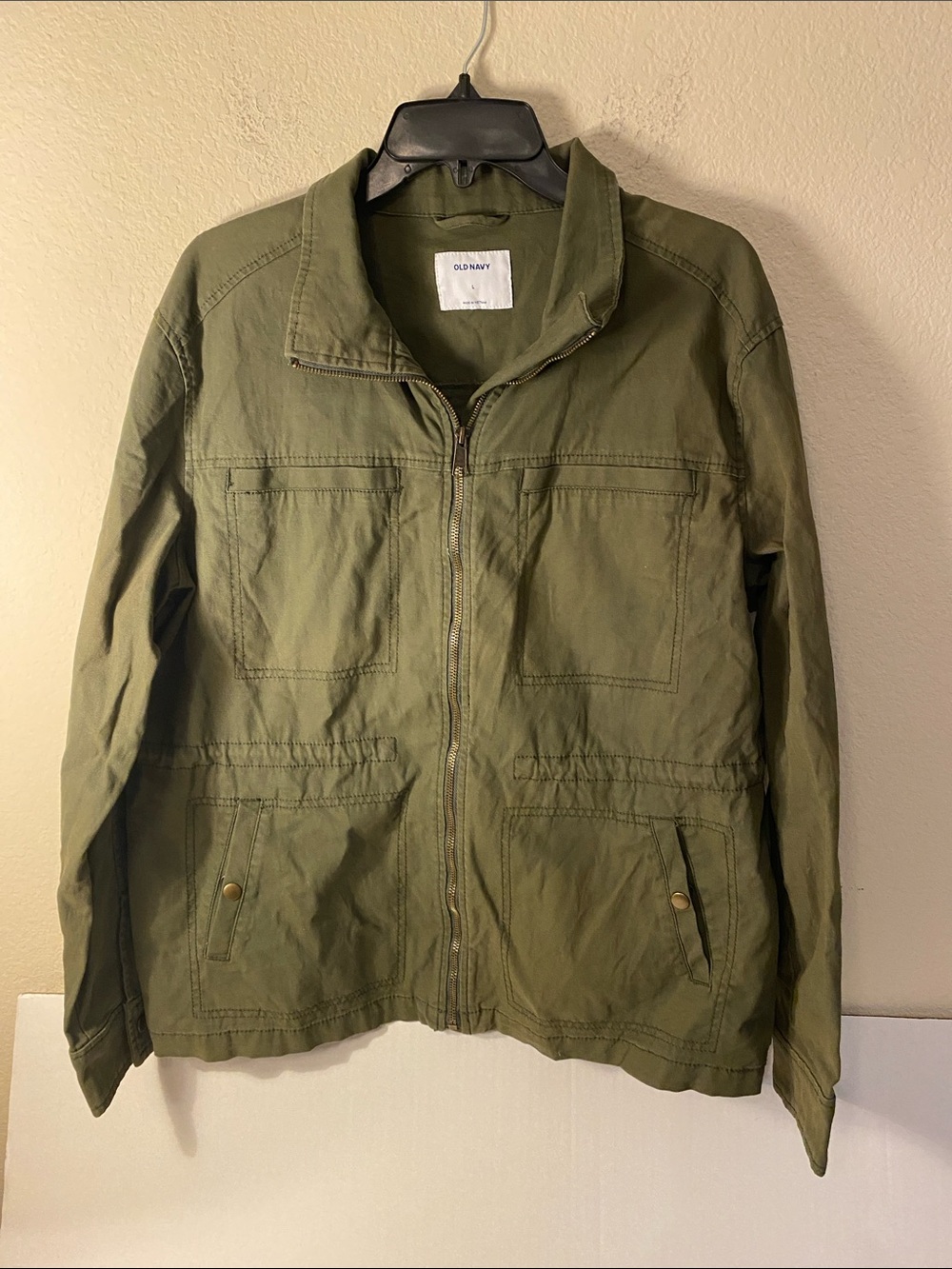 Old Navy Woman’s Olive Utility Field Jacket